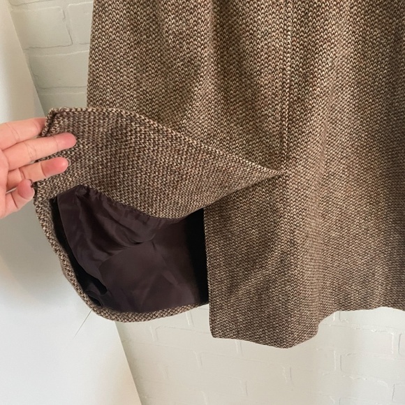 Vintage Brown Midi Skirt - Picture 5 of 14